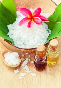 Sea Salt - Natural Spas Ingredients for skin care.