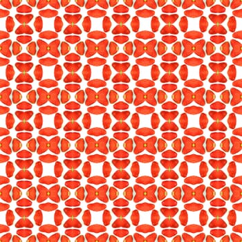 Ripe red of strawberry seamless use as pattern and wallpaper.