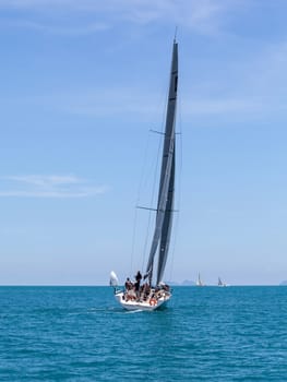 SAMUI REGATTA 2015, THAILAND - MAY 30 : Event at Chaweng beach ,Koh Samui island ,Thailand May 30, 2015