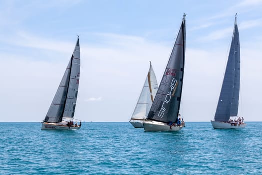 SAMUI REGATTA 2015, THAILAND - MAY 30 : Event at Chaweng beach ,Koh Samui island ,Thailand May 30, 2015