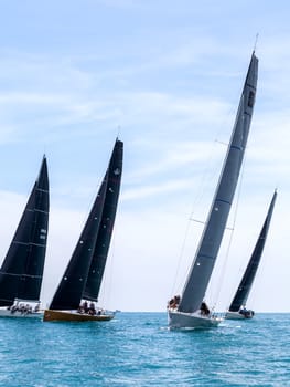 SAMUI REGATTA 2015, THAILAND - MAY 30 : Event at Chaweng beach ,Koh Samui island ,Thailand May 30, 2015