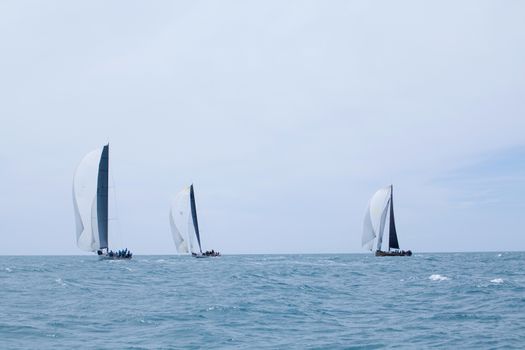 SAMUI REGATTA 2015, THAILAND - MAY 25 : Event at Chaweng beach ,Koh Samui island ,Thailand May 25, 2015