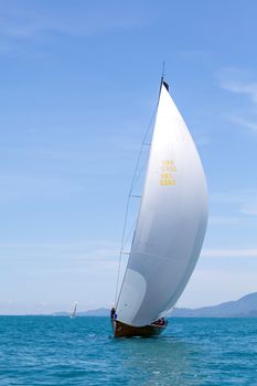 SAMUI REGATTA 2015, THAILAND - MAY 30 : Event at Chaweng beach ,Koh Samui island ,Thailand May 30, 2015