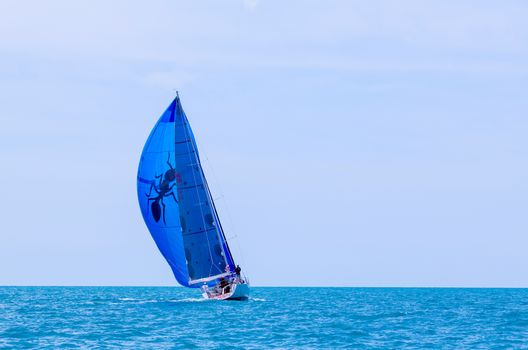 SAMUI REGATTA 2015, THAILAND - MAY 25 : Event at Chaweng beach ,Koh Samui island ,Thailand May 25, 2015