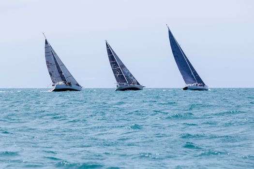 SAMUI REGATTA 2015, THAILAND - MAY 25 : Event at Chaweng beach ,Koh Samui island ,Thailand May 25, 2015