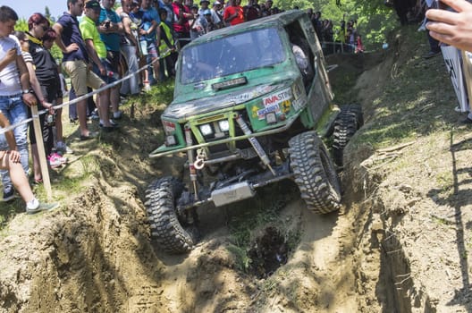 Piatra Neamt, Romania - May 31: Off-road Buggy car at Wild Bear Trophy on May 31, 2015 In Piatra Neamt, Romania