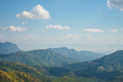 Green Mountain The rich vegetation in Thailand, KHAO KHO, Abundance