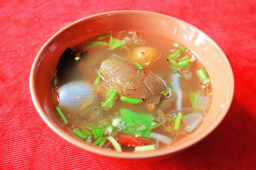 Oxtail soup, the favourite soup south of Thailand