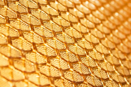 Golden net and texture background