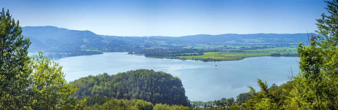 An image of the Forchensee in Bavaria Germany