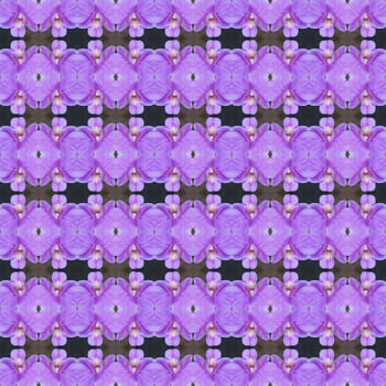 Purple orchids, a bouquet of flowers are in full bloom seamless use as pattern and wallpaper.