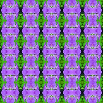 Purple orchids, a bouquet of flowers are in full bloom seamless use as pattern and wallpaper.