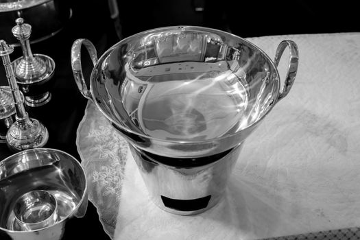 silverware black and white