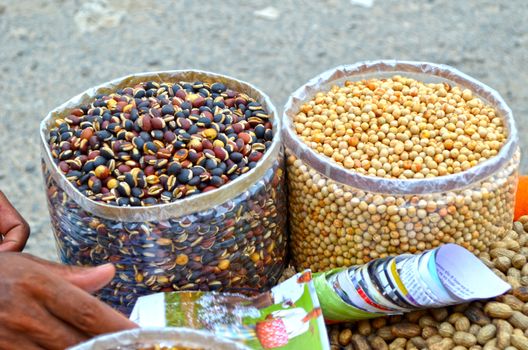 Close up of Dry fruits and Peanuts