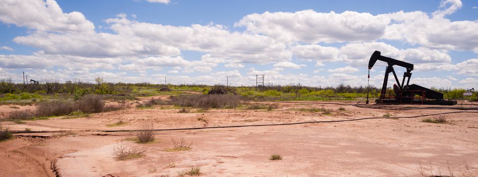 A device used for oil exploration in South Texas