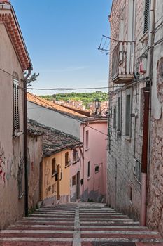 perspective of street in Campobasso