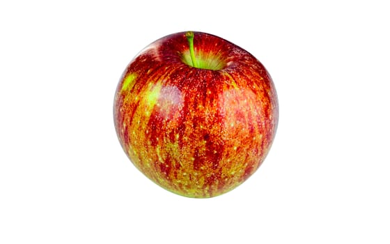 Red Fuji Apple cutout on white background