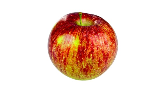 Red Fuji Apple cutout on white background