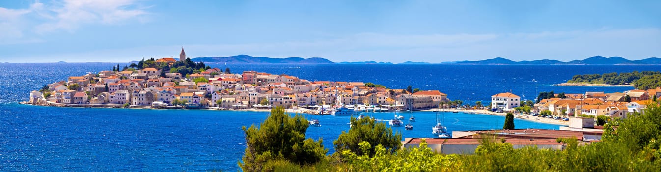 Town of Primosten panoramic view, Dalmatia, Croatia