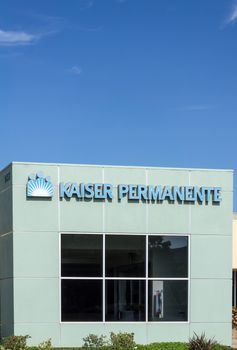 LOS ANGELES, CA/USA - JULY 12, 2015: Kaiser Permanente medical care facility. Kaiser Permanente is an integrated managed care consortium, based in Oakland, California.