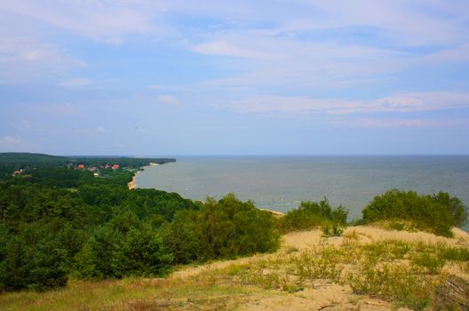 View of Dead Dunes, Curonian Spit, Lithuania