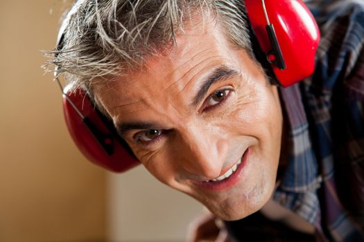 Man with headphones