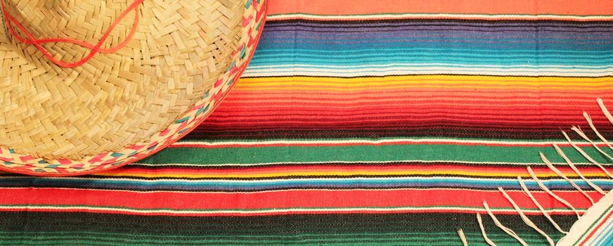 striped poncho Mexico serape background
