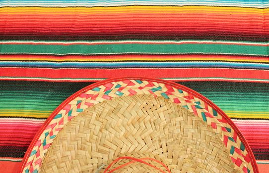 striped poncho Mexico serape background