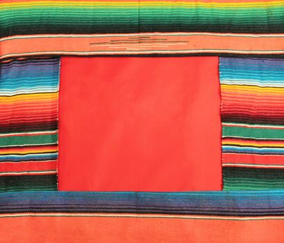 striped poncho serape background frame boarder