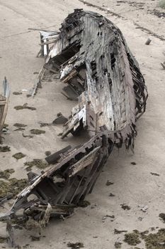 graveyard of ships left for a very long time