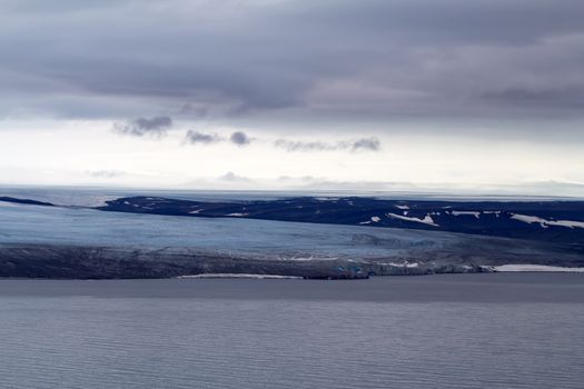 Glacier photo with Kara sea