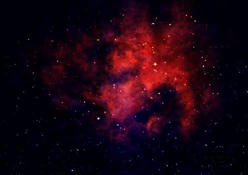 Small part of an infinite star field of space in the Universe. "Elements of this image furnished by NASA".