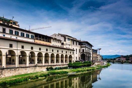 the riverside of Florence known as Lungarno