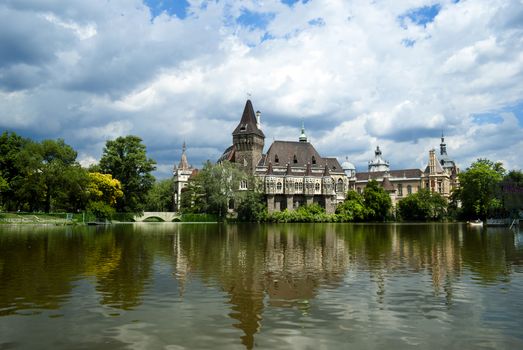 The Vajdahunyad castle, Budapest main city park