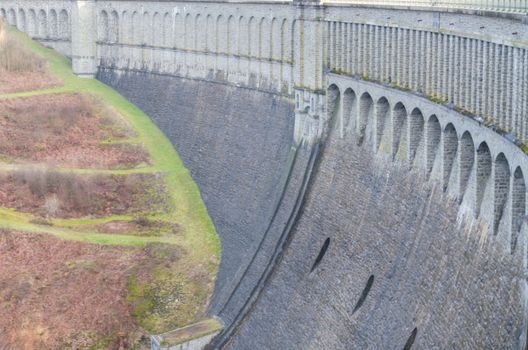 Dam reservoir, in Germany, Germany