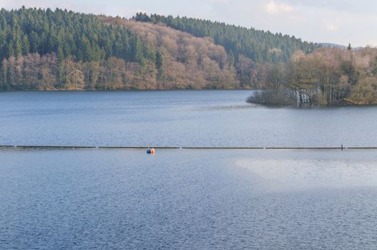 Dam reservoir, in Germany, Germany