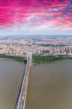 George Washington Bridge, New York City.