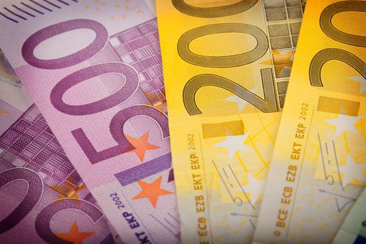 Euro Banknotes (from 50 to 500 euro)