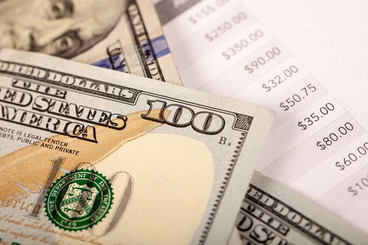 Dollar Photography: US Hundred Dollars Bill Macro