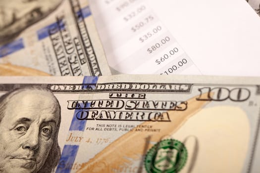 Dollar Photography: US Hundred Dollars Bill Macro