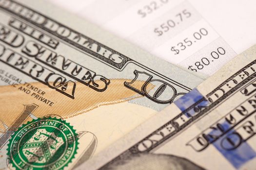 Dollar Photography: US Hundred Dollars Bill Macro