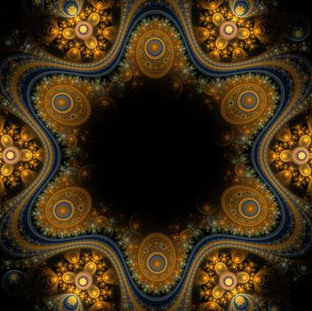 Computer generated fractal artwork for design, art and entertainment