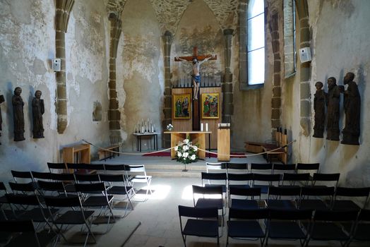 Medieval Chapel in  Castle Spis , Slovakia