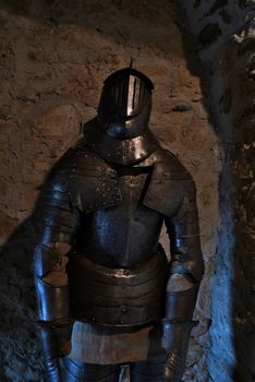  Medieval military uniform on Castle Spis in Slovakia