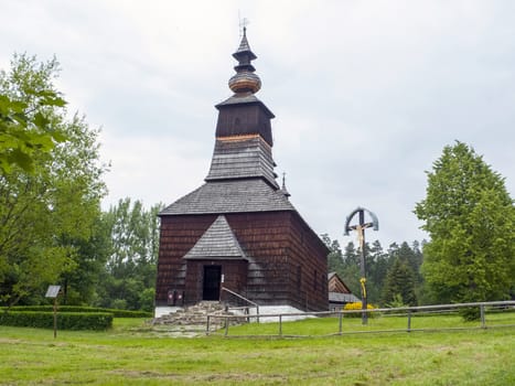 Wooden church, build in 1833, Slovakia