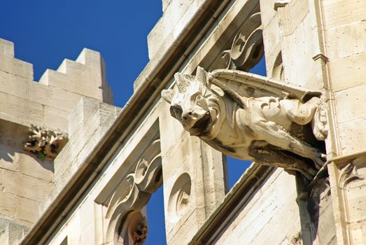 Gothic gargoyle in Palma de Mallorca