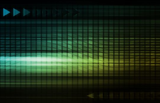Digital Code Background as a Technology Concept