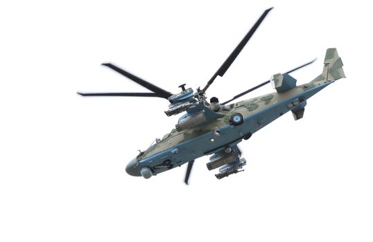 Russian helicopter Ka-52 (alligator).