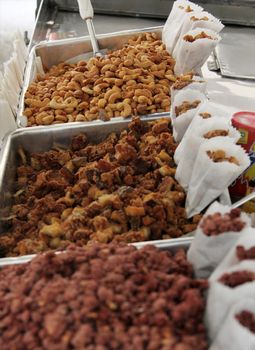 Brazilian caju cashew in the Street Market