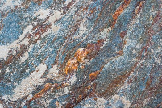 Texture background of rock granite stone in many color